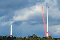 Windpark Brandberg bei Neuler